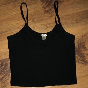 black tank top